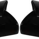 Motoforti 2PCS Left Right Side Ox Horn Wing Mirror Cover Cap for Ford Explorer 2020-2024, Car Rear View Mirror Cover, Exterior Door Mirror Housing Mirror Cap, Driver Passenger Mirror Cap