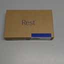 REST Evercool+ Cooling Pillowcases Standard - 2 Pillowcases for Sensitive Skin, Silver Infused Fabric for Hygienic Sleep, Silky Smooth for Curly Hair, High Elastic for Snug Fit (19x29 inches) (Midnight Blue)