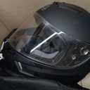 TRIANGLE Kids Motorcycle Helmets Youth Full Face Helmet Lightweight with 2 Visors DOT Approved (Medium, Matte Black)