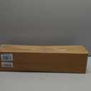 upsimples Floating Shelves for Wall, 23.6 Inch Shelves for Decor Storage Set of 6, Wall Mounted Wood Shelf for Bedroom, Living Room, Bathroom, Kitchen, Long Picture Ledge Shelves, Brown