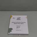 Childlike Behavior Baby Play Gym - Baby Playmat - Baby Activity Mat - Play Gym Mats for Babies - Wooden Realistic Animal Figure Toys Baby Gym - 19'' Soft Non-Woven Fabric Baby Tummy Time Play Mat