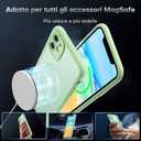 TOCOL Magnetic for iPhone 11 Case, Upgraded Full Camera Protection, Compatible with MagSafe, Military Grade Protection, Bumper for iPhone 11 6.1 Inch, (Light Green)