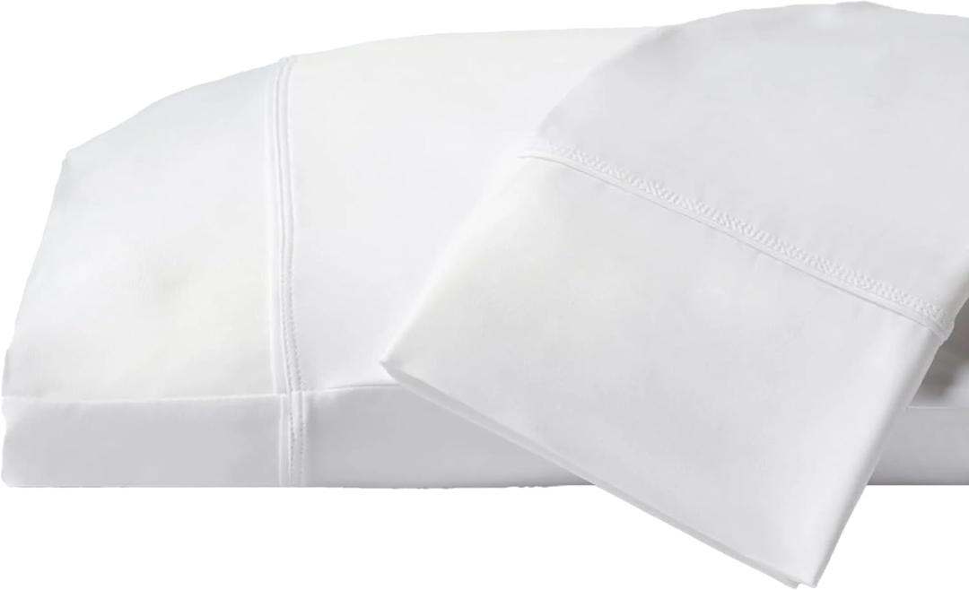 SHEEX Original Performance Cooling Pillowcases, Ultra-Soft Pillowcase Set, 2 Cooling Pillow Covers, King, Bright White (King, Bright White)