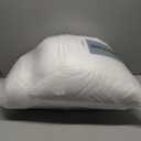 FAVRIQ 20 x 20 Pillow Inserts (Set of 2) - 20 Inch Square Interior Couch Throw Pillow with 100% Cotton Cover - Decorative Pillow Insert Pair - White Sofa Pillow