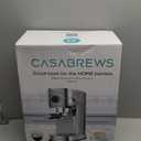 CASABREWS 5418 PRO Espresso Machine 20 Bar, Upgraded Espresso Maker with Powerful Steam Milk Frother, Stainless Steel Coffee Machine with Fast Heating System for Cappuccino, Latte, Silver