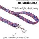 ARING PET American Flag Dog Leash, Cute Patriotic Cotton Handmade 4th of July Walking Dogs Leashes for Small Medium Large Dogs-S