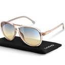 livho Trendy Polarized Aviator Sunglasses Women Men, Retro Sun Glasses for Women Men 2025, Oversized UV Protection Shades