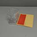 Clear Nail Storage Box Set, 6PCS Press on Nail Organizer with 30PCS Double-Sided Tape, Transparent Acrylic Nail Display Case for Nail Art, Home Salon Use