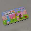 45PCS Mini Magnetic Building Blocks Travel Toys, Magnet Cubes Tiles Set with Case, Birthday Classroom Learning Gifts for Kids Toddlers, Boys & Girls Ages 3-8 (Unicorn Rainbow)