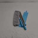 Retractable Gap Dust Cleaner Under Appliance Microfiber Duster Dust Brush with Extension Pole (36 to 49 inches) Cleaning Duster for Bed High Ceilings Furniture Bottom Household Gap Duster Gray