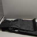 Waterproof Shelf Cover,Outdoor 600D Heavy Duty Dustproof Storage Shelves Cover,48''x18''x82'' Shelf Covers for Wire Shelving with Zippers,Storage Rack Covers with Clear Front (Black)