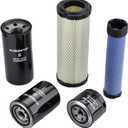 Maintenance Filter Kit Compatible With Branson Tractor 2515H Replace HRA0500702A9 TA00043153B TA00025525 EA00004647A