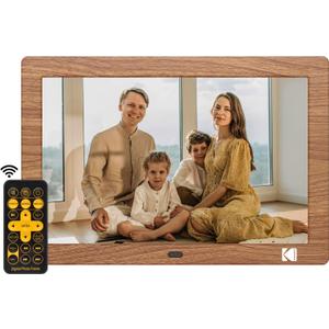 KODAK 8 Inch Digital Picture Frame with Remote Control,1280 * 800 IPS HD Screen Digital Photo Frame, Auto-Rotate,Easy Operated Programmable Auto On/Off, NO WiFi