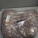 Ear Piercing Pillow for Side Sleepers Pillows with Holes for Ear Pain,Donut Pillow for Ear Side Sleeping Pillow for Adults CNH Ear Pain Relief Pressure Sores Ear Pillow with Hole in Center (17.5"x12.6", Brown)