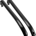 AMI PARTS WR12X22183 Refrigerator Door Handle (Black) Replaces WR12X11008 WR12X11009 WR12X20142 3290412 AP5948588 PS9494525 EAP9494525(2 Pack)