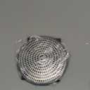 LEKEYE Shower Drain Hair Catcher/Strainer/Stainless Steel and Silicone (Gray)