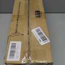 YaFex Curtain Rods 2 Pack 32-84 Inch, Heavy Duty 1 Inch Curtain Rod, Black Long Adjustable Window Treatment Rods, Modern Design, Easy Installation