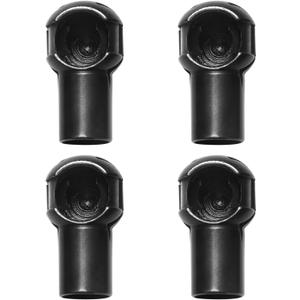 ARANA 10MM Ball Socket Iron Ball End Fittings, with M8 Thread 4pcs Straight Detachable Lift Support Joint Connector