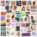 200Pcs Vision Board Stickers for Black Women, Vision Board Supplies Kit, Magazines - Motivational & Inspirational Stickers, Gifts for Women & Men