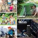 Lallisa 8 Pcs Collapsible Water Bottles Bulk Reusable Silicone Foldable Water Bottles 17 oz Portable Lightweight Sports Bottle with Carabiner for Gym Hiking Camping Travel(Fresh Colors)
