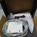 Luxice Sensor Automatic Touchless Bathroom Sink Faucet Hot & Cold Mixer Cover Plate Included Faucet,Chrome Finished