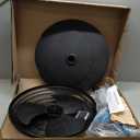 Lasko Oscillating Pedestal Fan, Thermostat, Adjustable Height, Remote Control, Timer, 4 Speeds, for Bedroom, Living Room, Office & Dorm, 16", Black, S16612