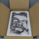 Real Luxurious Natural Marble Vanity Tray Genuine Marble/Stone Storage Tray for Home Decor Bathroom/Kitchen/Vanity/Dresser Non-Resin/Non-Ceramic