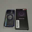 CASEKOO Deep Blue Glossy for iPhone 17 Pro Max Case with 360 Spin Magnetic Stand [Fit for MagSafe][17FT Military Protection] Slim Polished Frame Titanium Alloy Sturdy Stand 6.9", Deep Blue