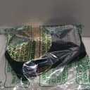 Women Wide Stretchy Waist Belts Elastic Cinch Belt for Dresses (Fit Waist 37"-41", Black Band Gold Buckle)