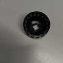 16-Notch Bottom Bracket Tool - Black | Precision Fit for 41mm OD Threaded BB | Compatible with Shimano BBR60, MT-800 & BBT-59.2 | CNC Aluminum