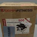 KeppiFitness Steppers for Exercise at Home, Stair Stepper with Resistance Bands for Home Cardio Exercise - FITSTEP Series