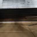 NUMENN 5 Tier Corner Bookshelf, Wood and Metal Bookcase Storage Shelf, 26.97'' x 22.64'' x 65.7'' Tall Corner Cabinet for Living Room, Bedroom, Home Office and Kitchen, Vintage Brown