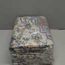 Nunubaby Washable Pee Pads for Dogs, Stylish, Non-Slip and Leak-Proof Pee Pads. Reusable Potty Pads for Dogs for Crates and Floors.(Beige/Multi, 36" x72" )