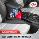 2Pack Turtle Wax Seat Wedge Organizers for Cars, Trucks, SUVs