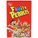 Fruity Pebbles, Breakfast Cereal for Kids, Made with Sweetened Puffed Rice, 11 Ounce (EXP 04/14/27)