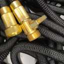 J&B XpandaHose 75ft Expandable Garden Hose, Lightweight, Brass Connectors
Ultra Strong 3750D fabric, 4-layer latex core, expands 3X, kink & leak-resistant, 10-pattern nozzle, storage bag