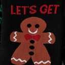 IFFEI Unisex Ugly Christmas Sweater Kids Cute Knit Pullover Top Cozy Jumper for Holiday Party 2-11 Years (4-5T, Black)