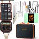 Portable Camping Cooking Utensils Set, Camp Kitchen & Campfire Cooking Equipment, RV Essentials, Camper Must-Haves Accessories, Outdoors Cookware, Christmas Stocking Stuffers Gifts