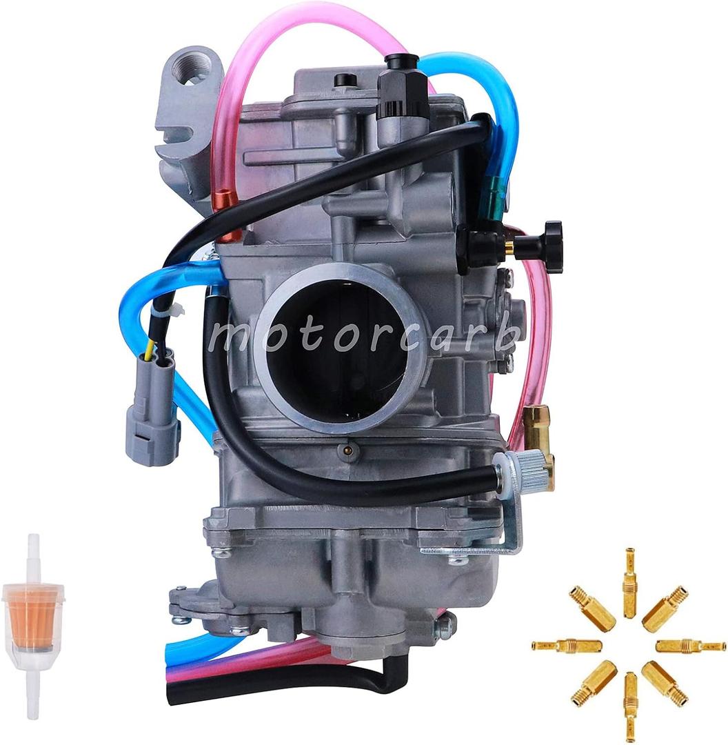 Carburetor for Yamaha YZ400F YZ450F YFZ450 WR400F WR426F WR450F/ Kawasaki KLX450R KX450F/ Suzuki DRZ400/ TE450 TC450 400EXC 450EXC FCR 39MM ATV Carb