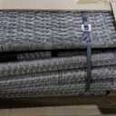 Merax Outdoor Patio Wicker Sunbed Daybed with Canopy, Overhead Curtains, Cushions, Lounge Chairs with Adjustable Seats, Beige