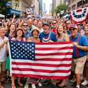 American Flag Durable Nylon 3x5 Ft Outdoor Heavy Duty, Made in USA American Flags ,Longest Lasting Non Fading American Flags for Outside 3x5,Waterproof Embroidered American Flag, All Weather US Flags Use Outdoor High Wind,Tear Proof America Flag Sewn Stripes and Embroidered Stars