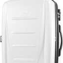 Samsonite Winfield 2 Hardside Expandable Luggage with Spinner Wheels, Checked-Large 28-Inch, Brushed White
