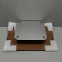 Tounee Book Stand for Reading, Adjustable Book Holder with 360 Swivel Base, Foldable Cookbook Stand Recipe Book Holder with Elastic Page Clips for Music Scores, Recipe, Tablet, Laptop-Silver