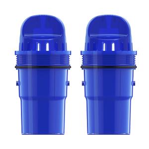 2 Packs Pitcher Water Filter Replacement for All PUR, PUR Plus Pitcher and Dispenser Filtration Systems, CRF950Z, PPF951K, PPF900Z, NSF Certified, AQUA CREST