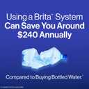 Brita Everyday Elite Water Filter Pitcher, Removes 99% of Lead, Includes 1 Filter, 10-Cup Capacity, Blue