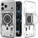 Spigen Ultra Hybrid MagFit Direct Digital Printing Case for iPhone 17 Pro Max [Custom Design][Compatible with Magsafe] - Neo One (DDP NO Black)