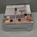 Immersion Blender Handheld, 5 in 1 Hand Blender, 12 Speed Stainless Seel Immersion Blender, Whisk, Chopper, Beaker, Beaters