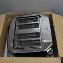 Oster 4-Slice Toaster Touch Screen Stainless Steel Digital Timer 6 Shade Settings Easy to Clean Removable Crumb Tray