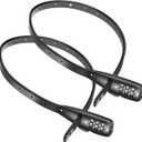 2PACK Zip Tie Lock 3-Digit Combo Cable Lock  Adjustable & Lightweight for Bikes, Helmets, Cabinets, Fridges, Luggage, Strollers, Caf Stops  Child-Proof Portable & Small(2 Pack)