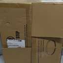 ZMISHIBO Ceiling Fans with Lights and Remote, 19.7'' Low Profile Ceiling Fan, 3000-6000K Dimmable Modern Flush Mount LED Fan Light, 6 Wind Speeds, White Fandelier Ceiling Fans for Bedroom